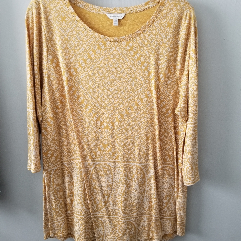 Lucky Brand top, size 1X
